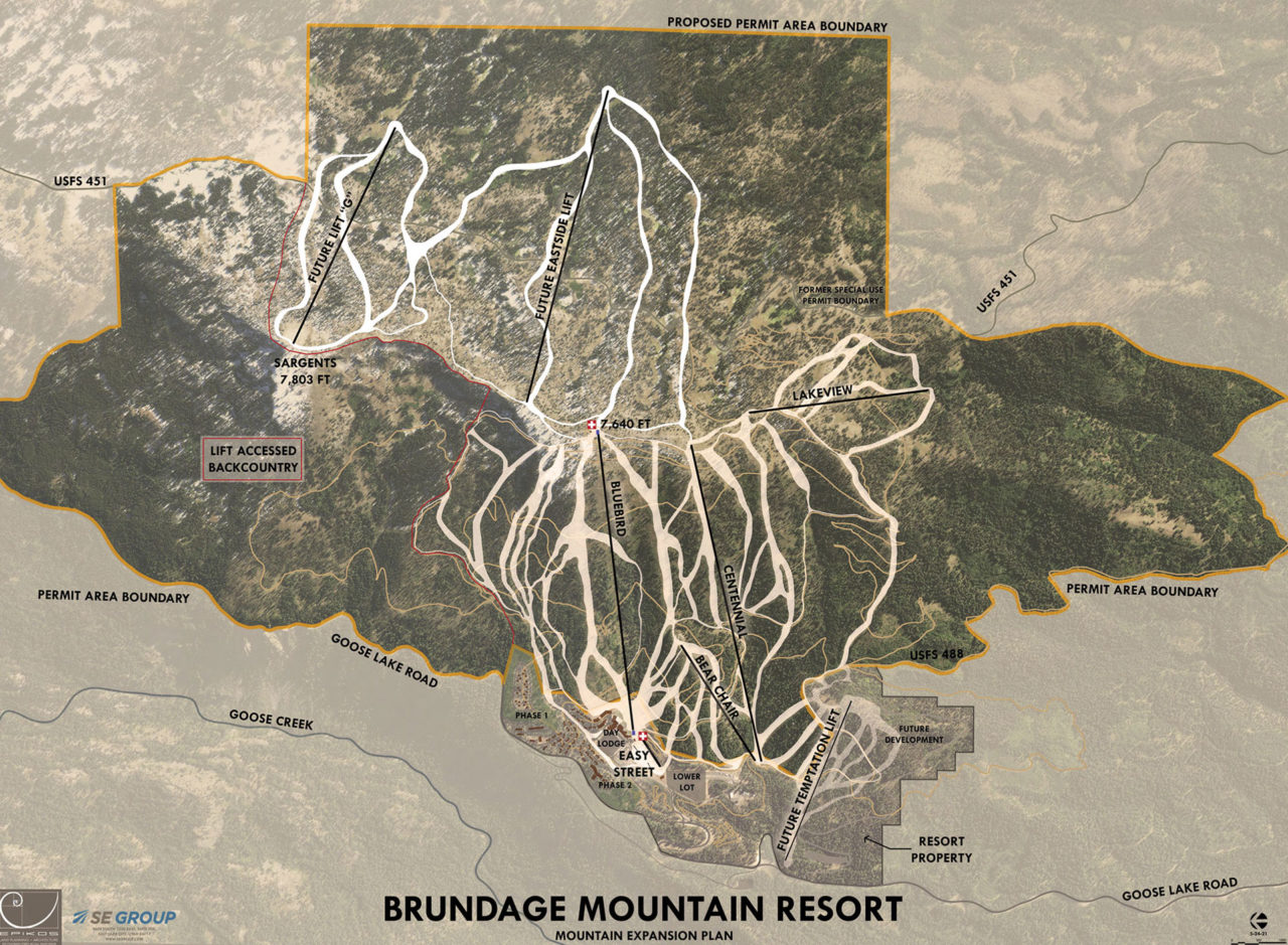 Master Plan Brundage Mountain Resort Realty